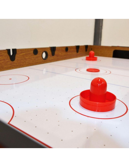 Stół do gry 3w1 wooden piłkarzyki bilard cymbergaj 121x61x81cm