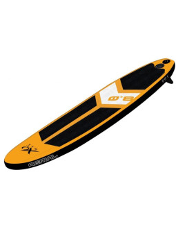 Zestaw - deska sup 90kg dmuchana surf 245x57x10cm orange 2