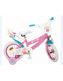 Toimsa-rower dzieciecy 16" swinka peppa różowy