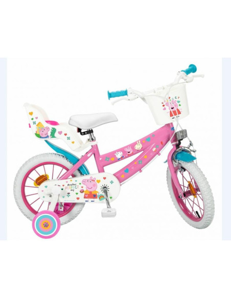 Toimsa-rower dzieciecy 16" swinka peppa różowy