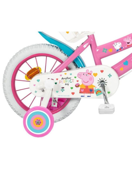 Toimsa-rower dzieciecy 16" swinka peppa różowy