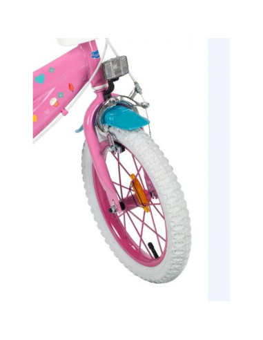 Toimsa-rower dzieciecy 16" swinka peppa różowy