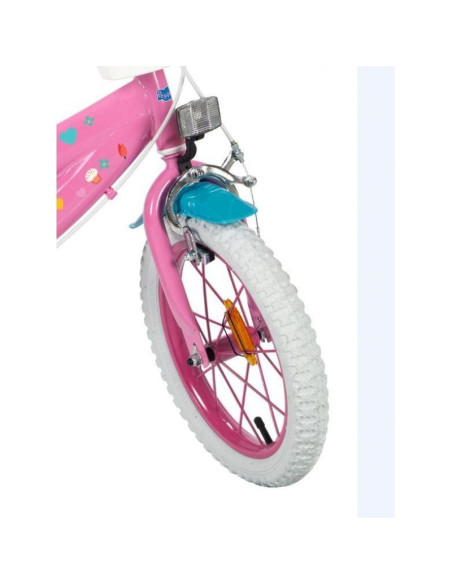 Toimsa-rower dzieciecy 16" swinka peppa różowy