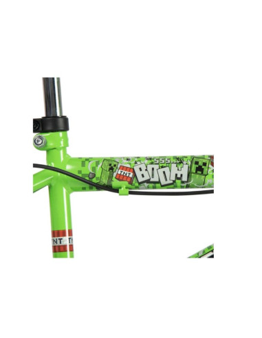 Huffy rower minecraft 16" zielony 21404w