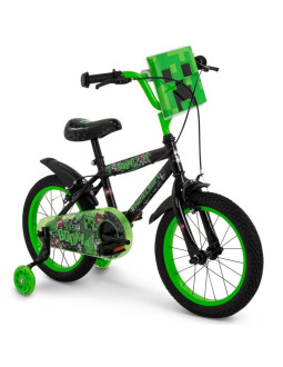 Huffy rower minecraft 16" czarny 21644w