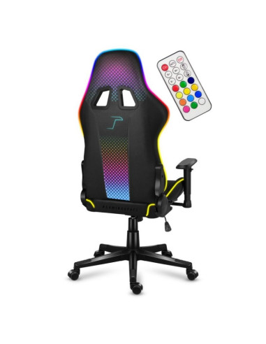Fotel gamingowy huzaro force 6.3 rgb mesh