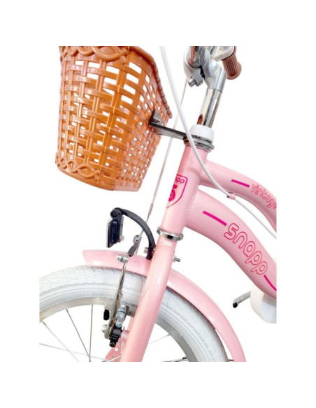 Rower dziecięcy snapp bike vintage 16" różowy