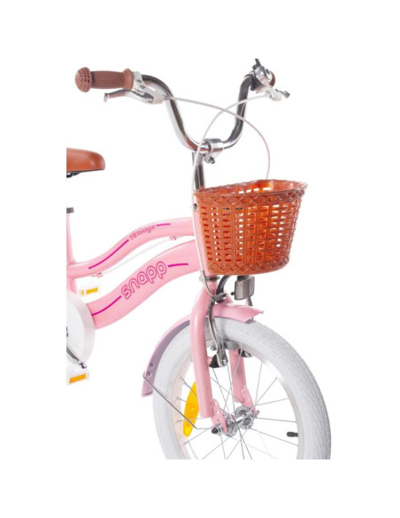 Rower dziecięcy snapp bike vintage 16" różowy
