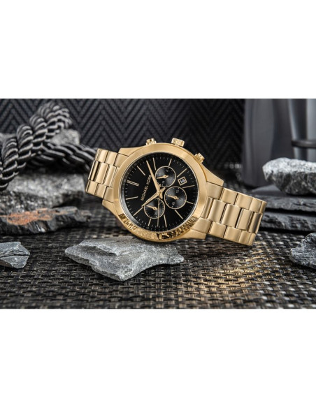 Zegarek męski + etui na karty michael kors mk1076set + box