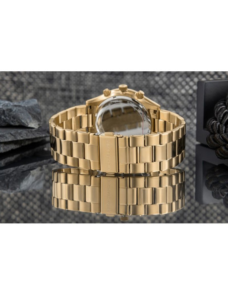 Zegarek męski + etui na karty michael kors mk1076set + box