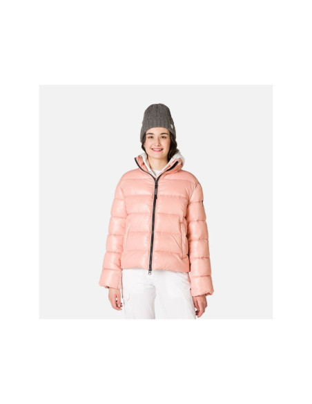 Kurtka rossignol w shiny bomber różowy