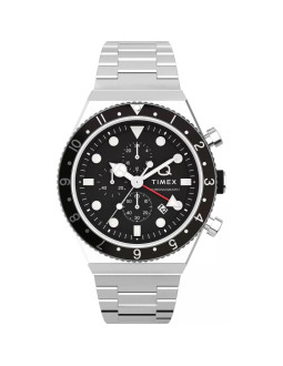 Zegarek męski timex q timex 3-time zone chronograph tw2v69800 + box