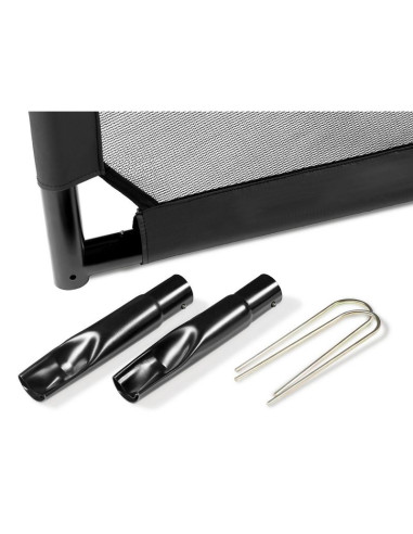 Bramka do piłki nożnej z ekranem treningowym salta legend 300 x 200 x 90 cm