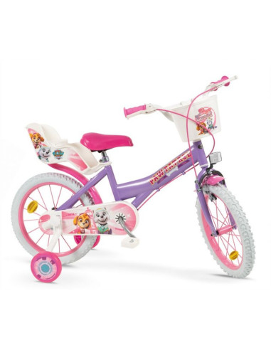 Rower dziecięcy 16" psi patrol fiolet 1680 girl