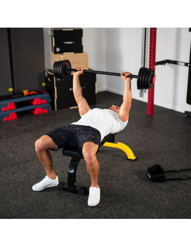 Zestaw regulowanych sztangielek hms sgr40 pro set 2w1 43,5 kg