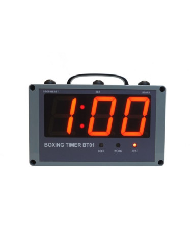 Zegar interwałowy z podwójnym wyświetlaczem - bt01-w