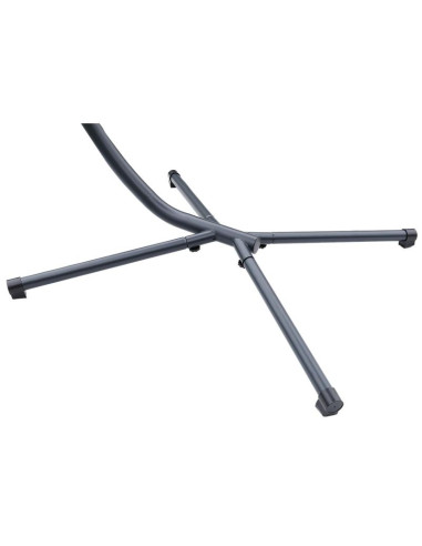 Huśtawka fotel bujany z parasolem lizbona szara