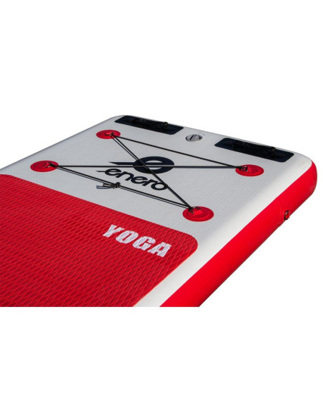 Zestaw - deska sup yoga 130kg dmuchana enero 250x91x15cm