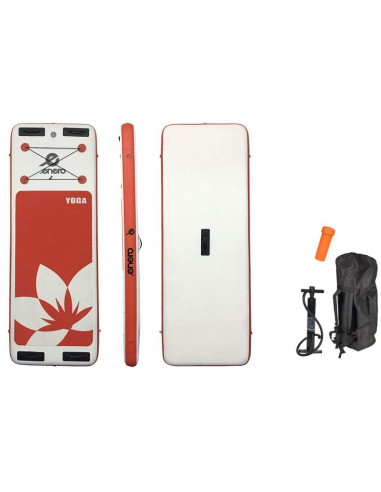 Zestaw - deska sup yoga 130kg dmuchana enero 250x91x15cm