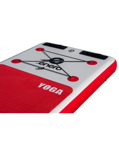 Zestaw - deska sup yoga 130kg dmuchana enero 250x91x15cm