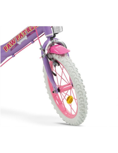 Rower dziecięcy 14" psi patrol fiolet 1480 girl toimsa