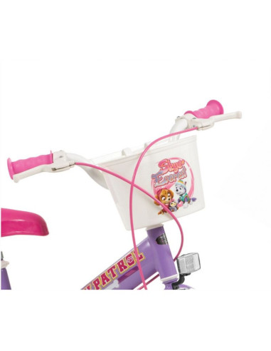 Rower dziecięcy 14" psi patrol fiolet 1480 girl toimsa