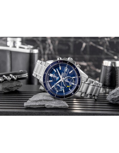 Zegarek męski casio edifice solar efs-s510d-2avuef + box