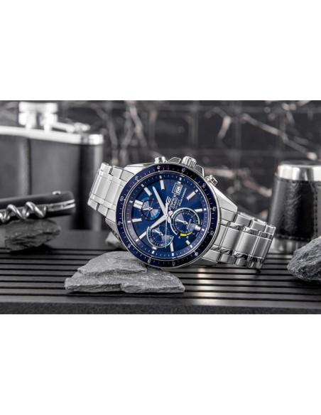 Zegarek męski casio edifice solar efs-s510d-2avuef + box