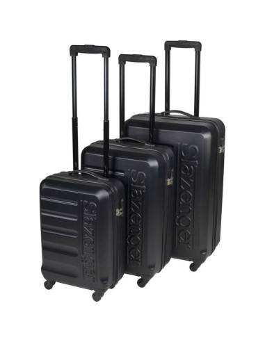 Zestaw 3 walizek 18/22/26 cale czarne slazenger