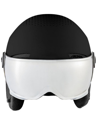 Kask narciarski alpina arber visor q lite black 54-58 (wyprzedaż)