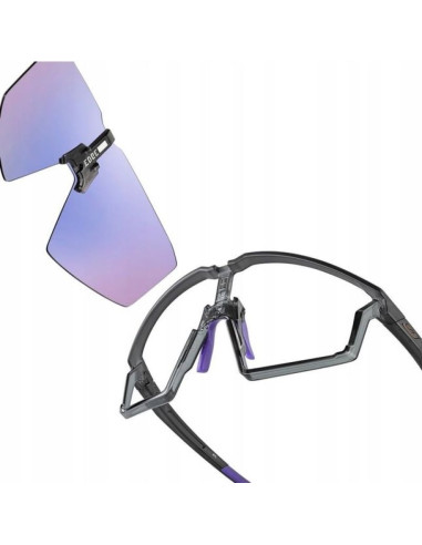 Okulary julbo edge - matowy czarny/pom.