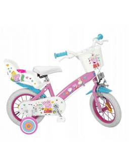 Rower dzieciecy toimsa 12" swinka peppa różowa