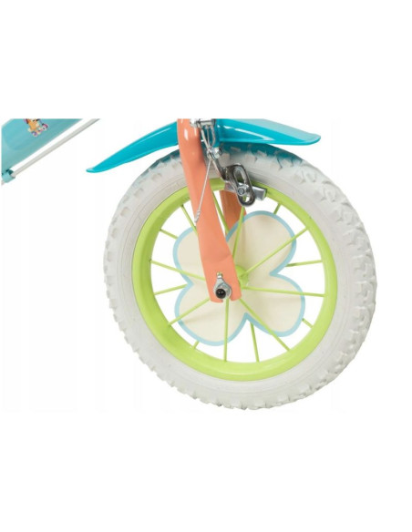 Rower dziecięcy toimsa bluey 12"  błękitno-limonkowy