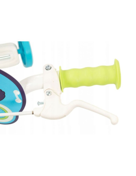 Rower dziecięcy toimsa bluey 12"  błękitno-limonkowy