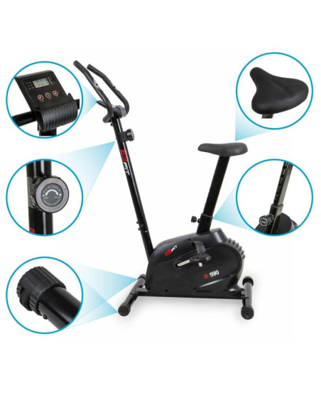 Rower stacjonarny treningowy magnetyczny b590 eb fit