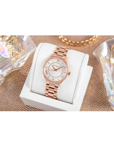 Zegarek damski michael kors lauryn + biżuteria mk4850set + box