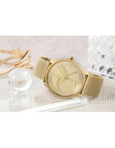 Zegarek damski calvin klein iconic mesh 25200034 + box