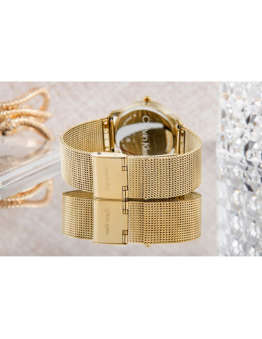 Zegarek damski calvin klein iconic mesh 25200034 + box