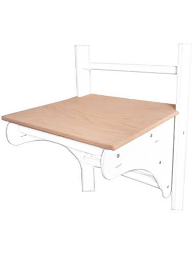 Nakładka służąca jako biurko do drabinki drewnianej na drążek do podciagania benchk bt204