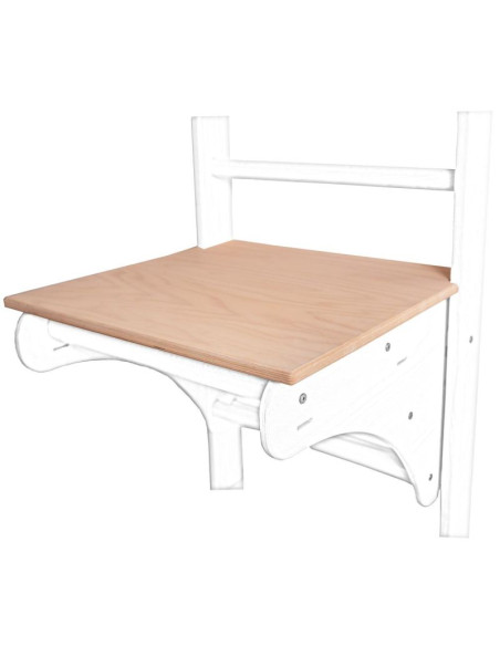 Nakładka służąca jako biurko do drabinki drewnianej na drążek do podciagania benchk bt204