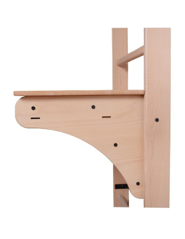 Nakładka służąca jako biurko do drabinki drewnianej na drążek do podciagania benchk bt204