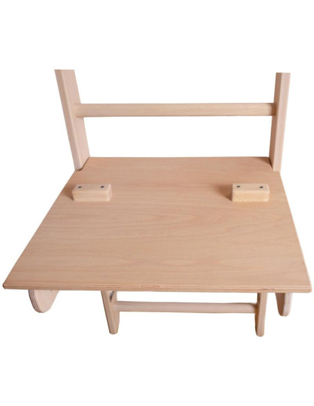 Nakładka służąca jako biurko do drabinki drewnianej na drążek do podciagania benchk bt204