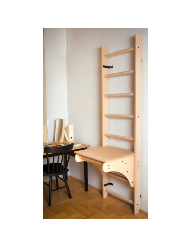 Nakładka służąca jako biurko do drabinki drewnianej na drążek do podciagania benchk bt204