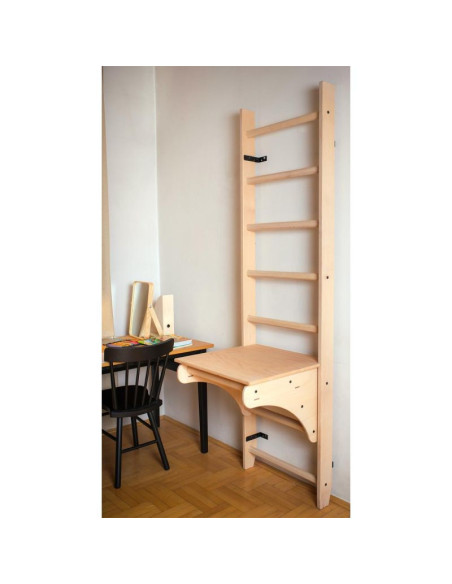 Nakładka służąca jako biurko do drabinki drewnianej na drążek do podciagania benchk bt204