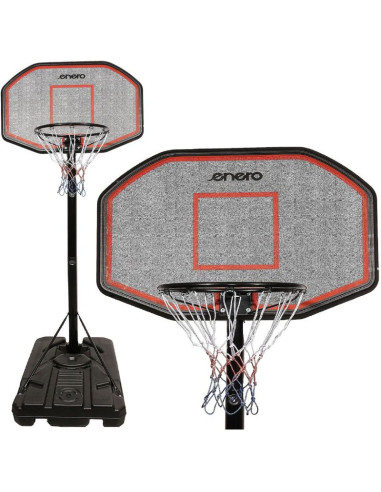 Zestaw regulowany do koszykówki enero senior 2.0-3.04m