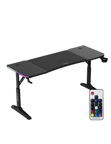 Biurko gamingowe huzaro hero 4.6 rgb black