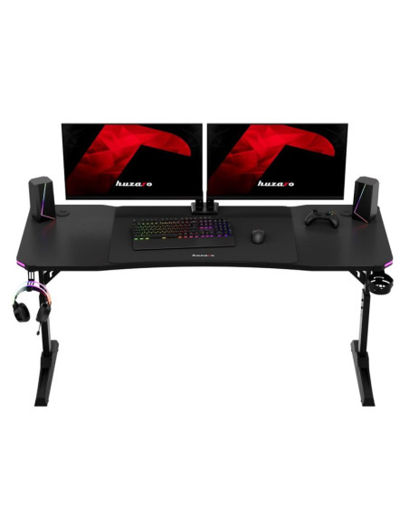 Biurko gamingowe huzaro hero 4.6 rgb black