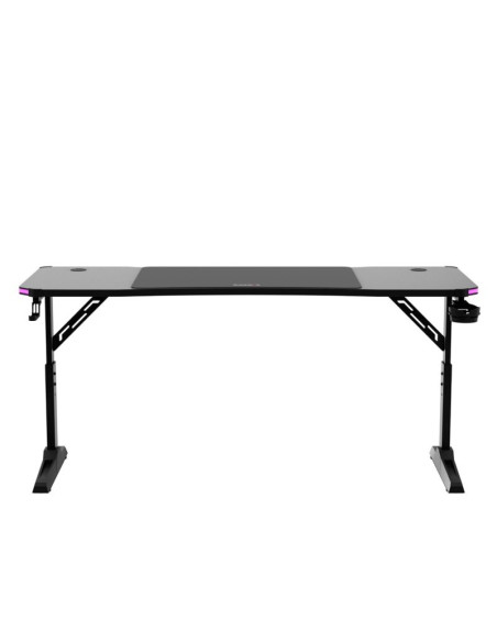 Biurko gamingowe huzaro hero 4.6 rgb black