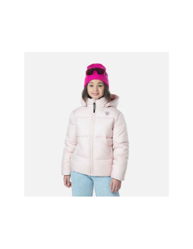Kurtka rossignol puffy jkt różowy