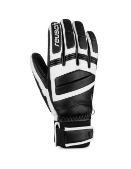 Rękawice reusch master pro r. 8,5 czarno-białe 2